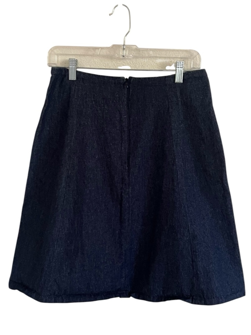 Lorna Leedy Fancy Pony Land Blue Denim Gun Pencil Skirt Small - Picture 2 of 6